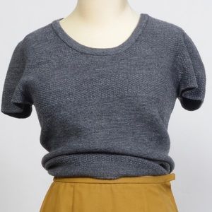 The Lacoste Grey Knitted Tee